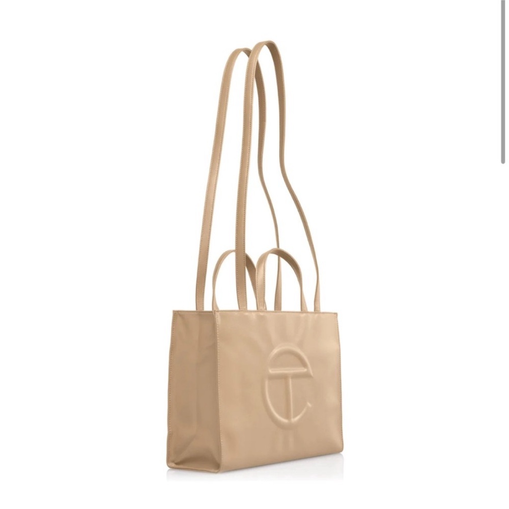 Telfar Medium Shopping Bag in Cream